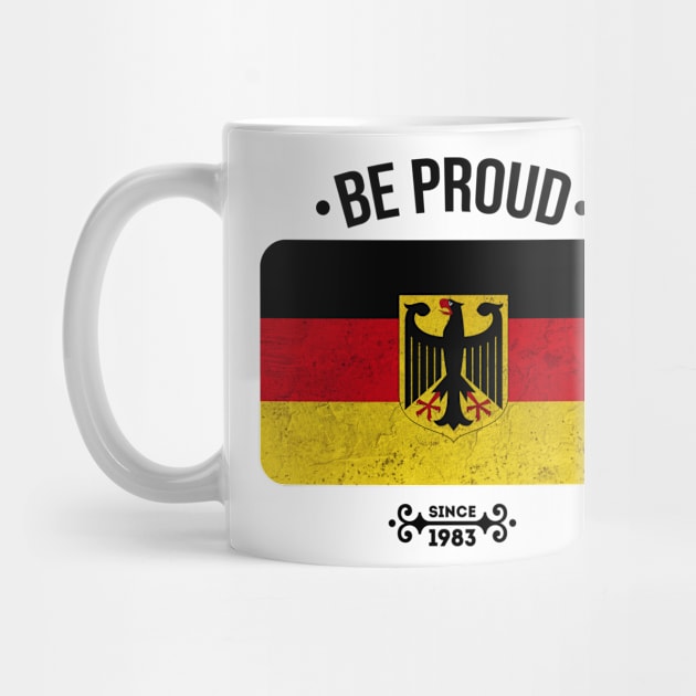 GERMANY flag by CreativeShirt